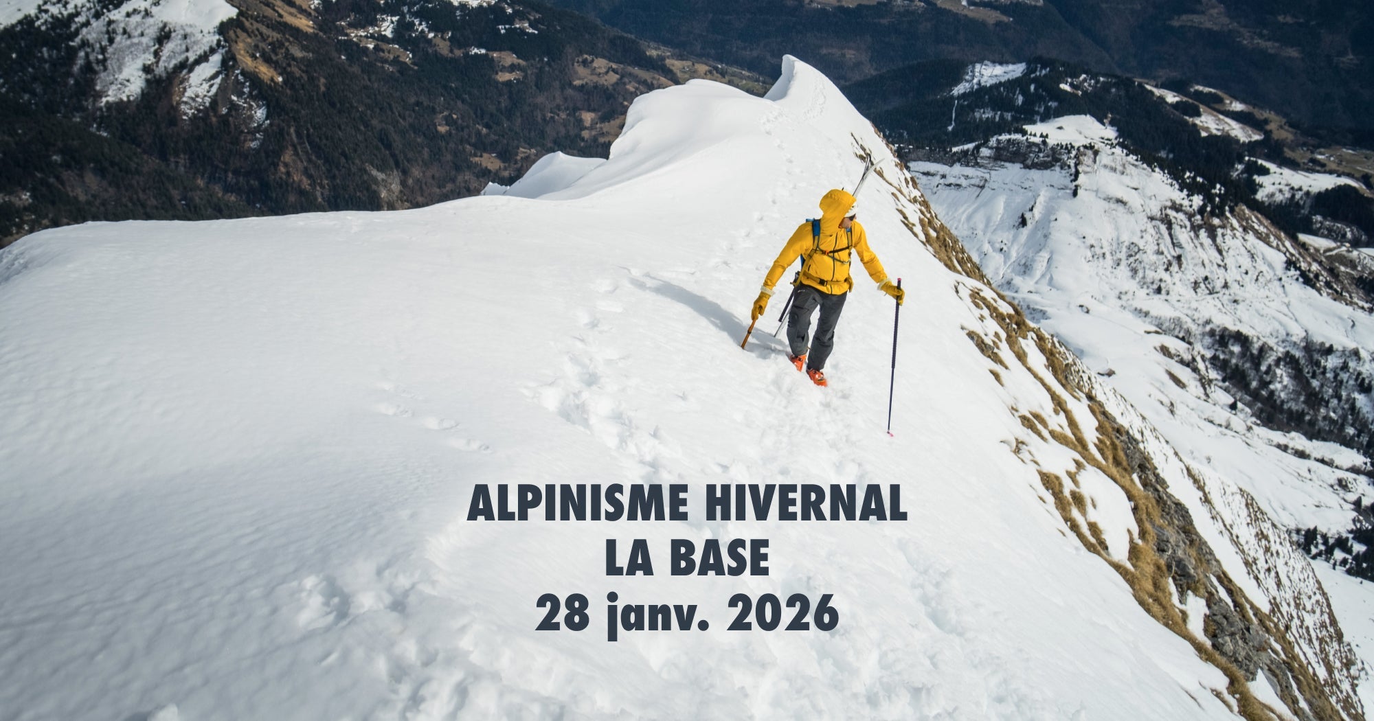 Montagne alpinisme hivernal