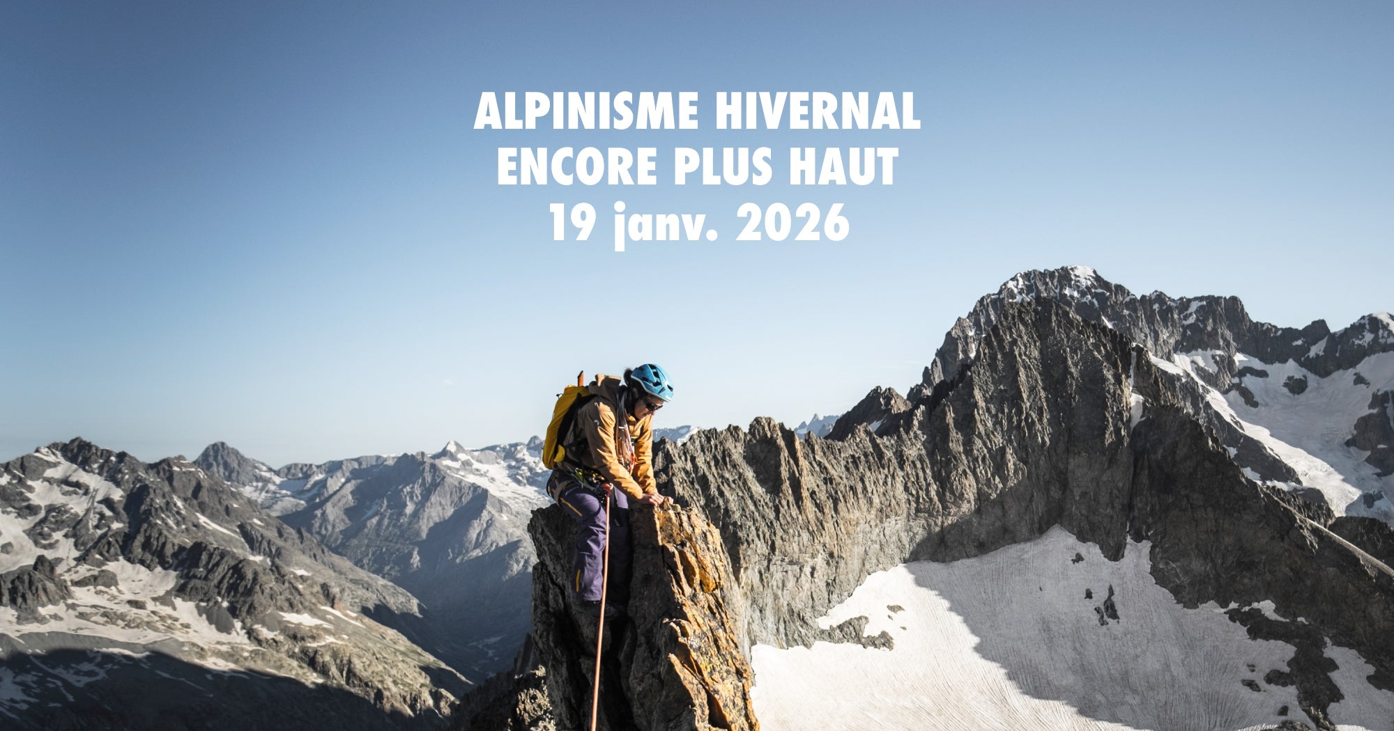 Montagne alpinisme hivernal