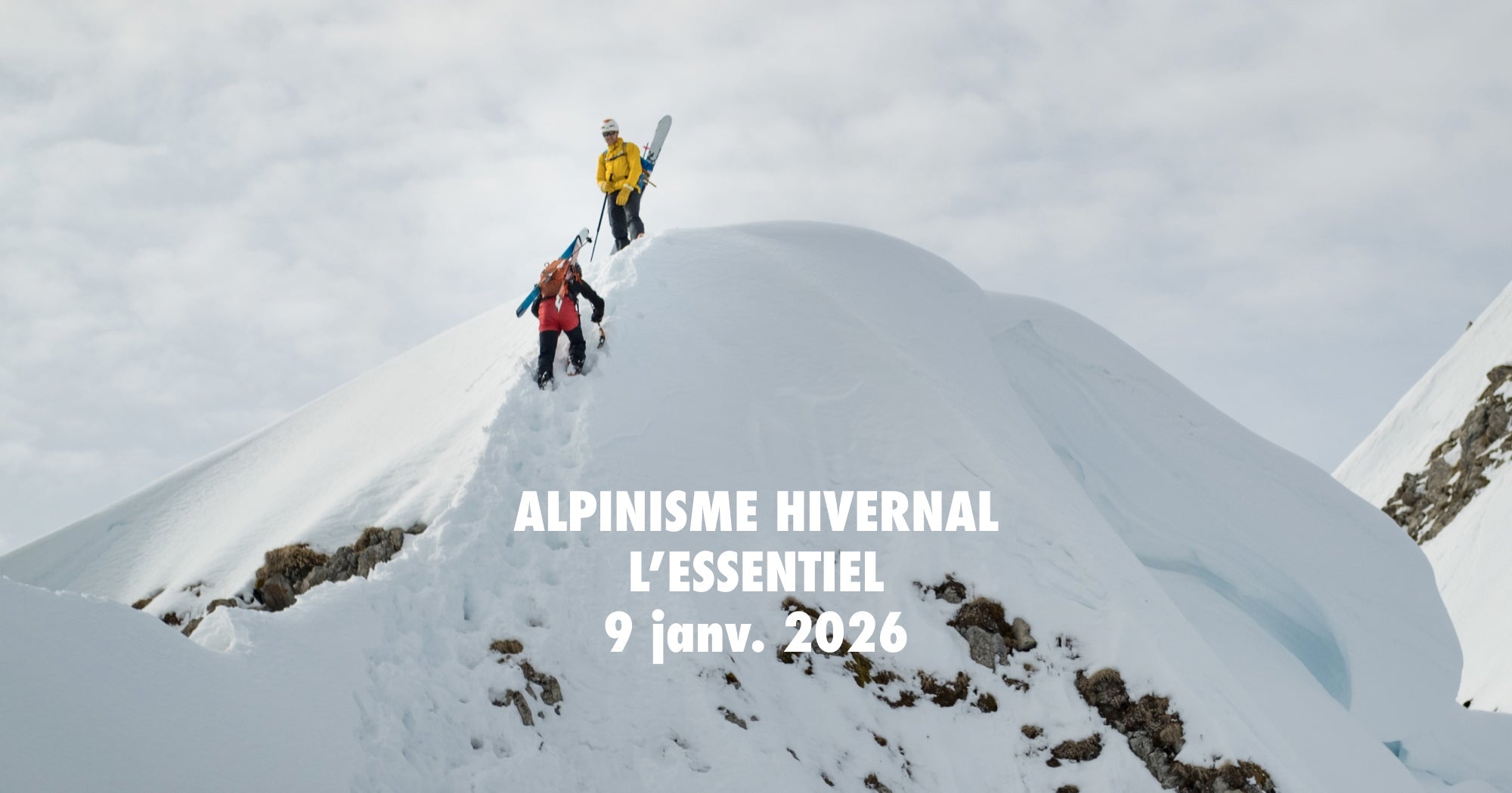 Montagne alpinisme hivernal
