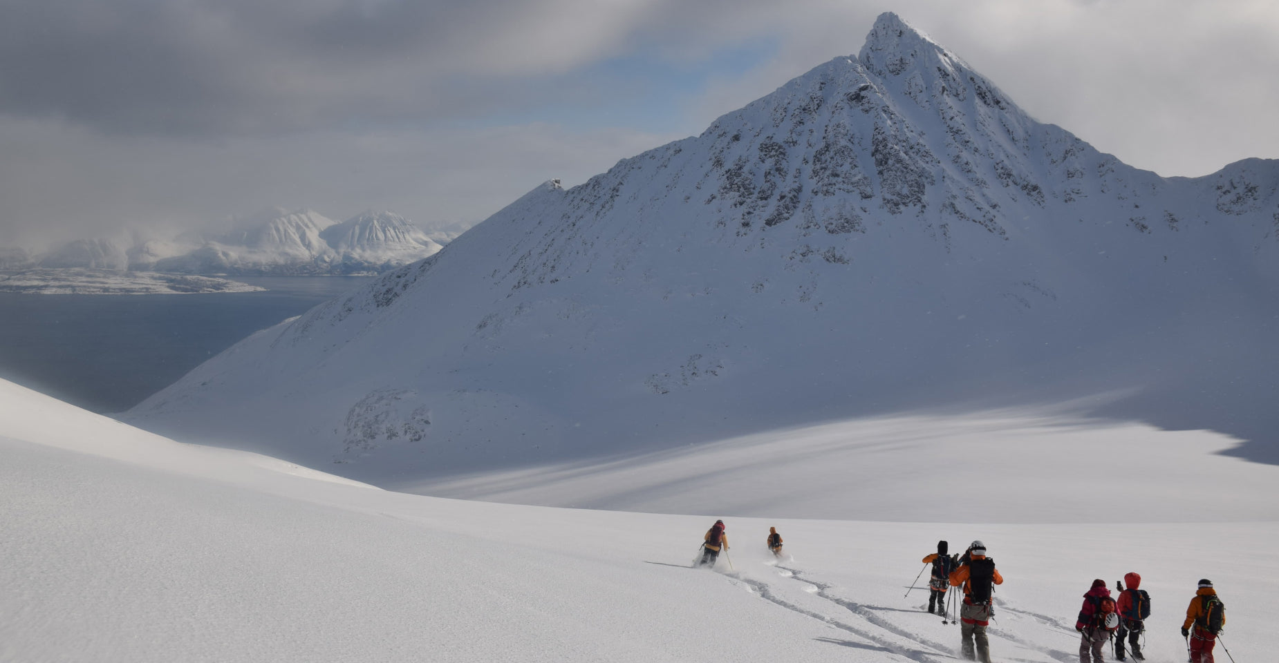 Norvège ski voile Bastien Levy