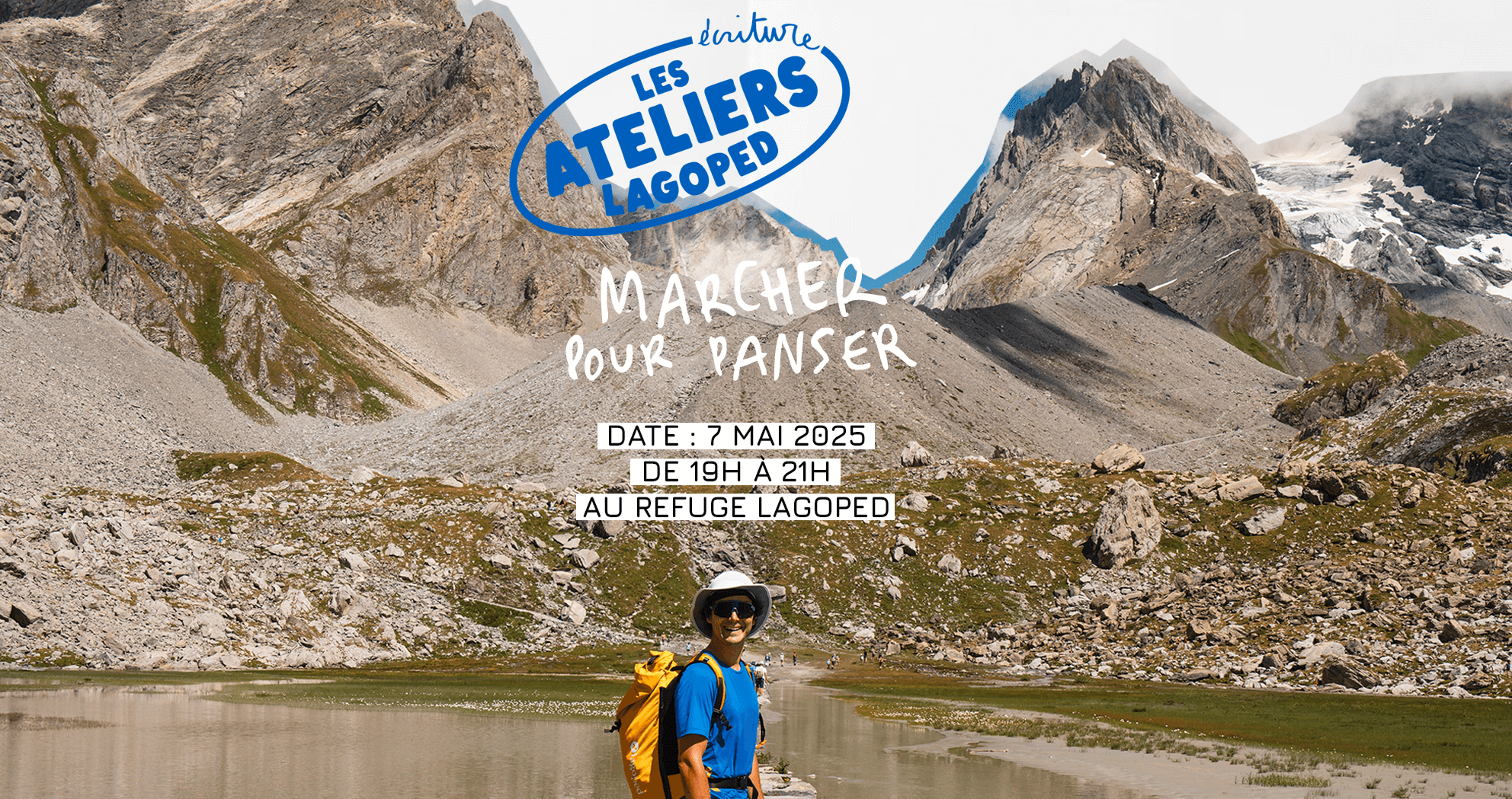 Atelier écriture Lagoped Chamonix Marcher