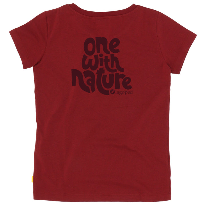 レディースTシャツ TEEREC ONE 70's - Granate