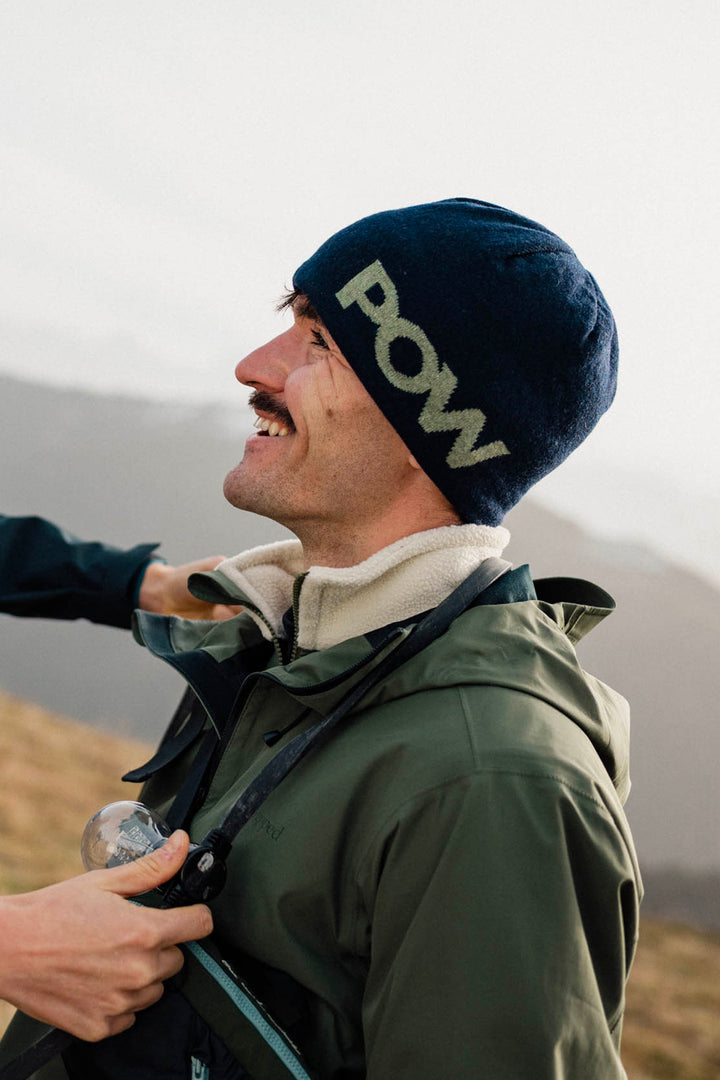 Bonnet laine GEBO POW - Navy