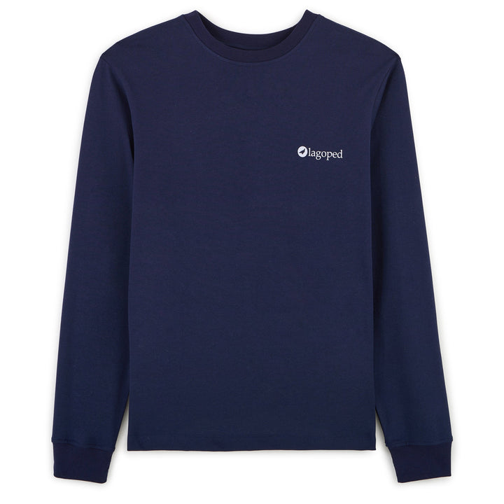 T-Shirt Manches Longues Unisexe FALCO CHAMONIX - Navy