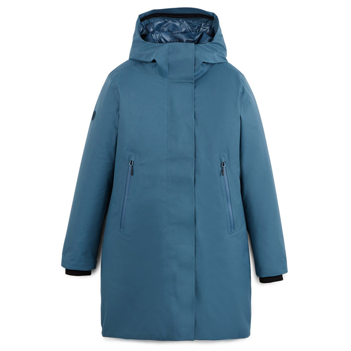 Veste 3/4 chaude Femme GRAND TETRAS WARM - Bleu Sarcelle