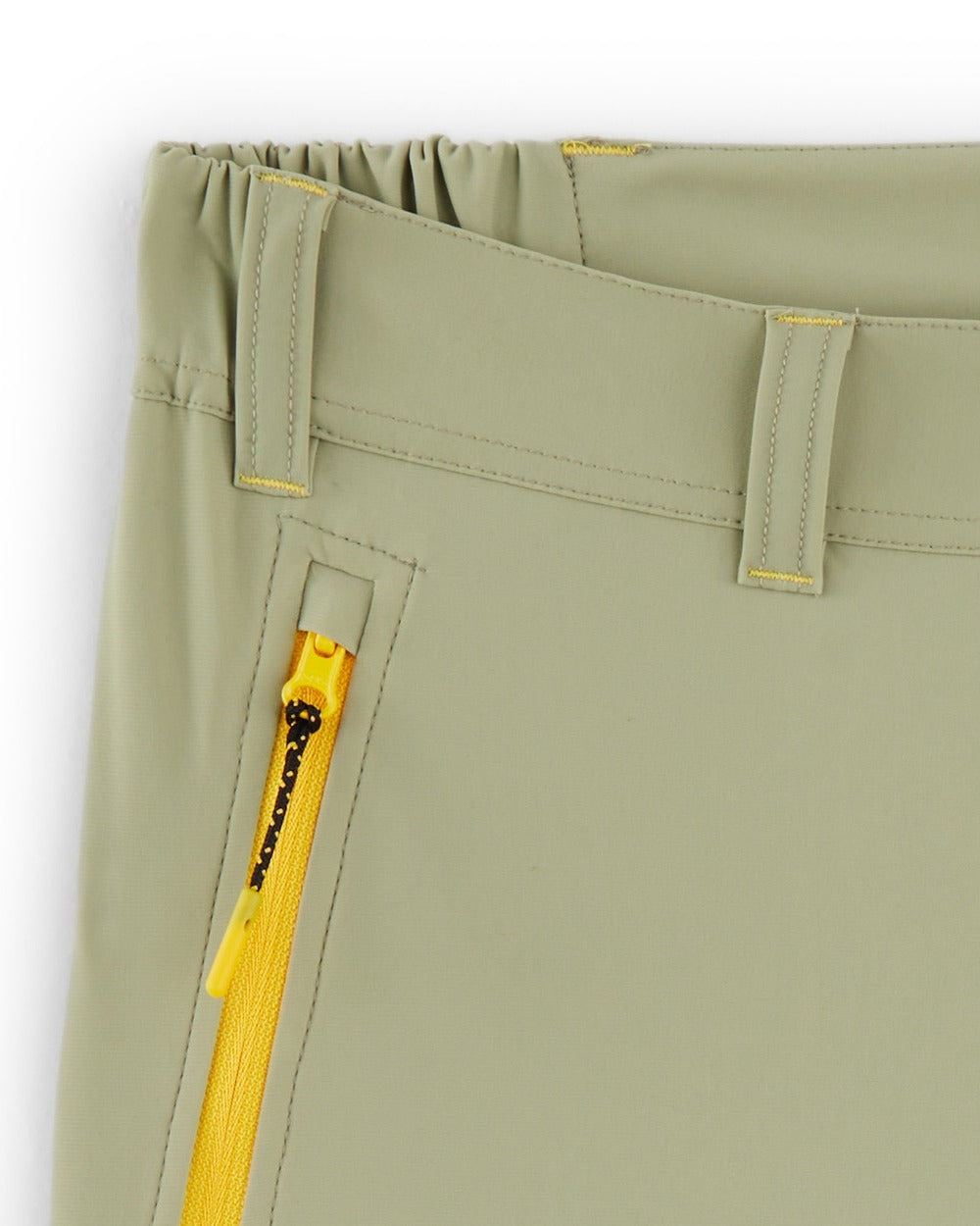 ceinture demi-élastiquée