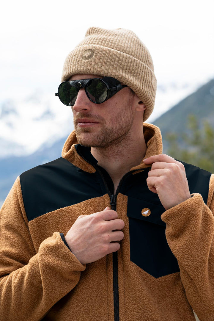 Polaire Montagne Homme RYPA - CamelGraphite